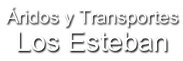 Áridos y Transportes Los Esteban Logo