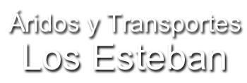 Áridos y Transportes Los Esteban Logo